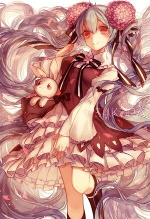 双马尾萌娘 二次元 少女 卡哇伊