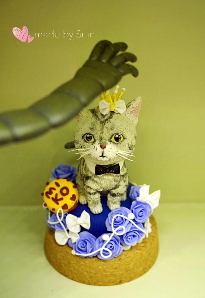 粘土 猫