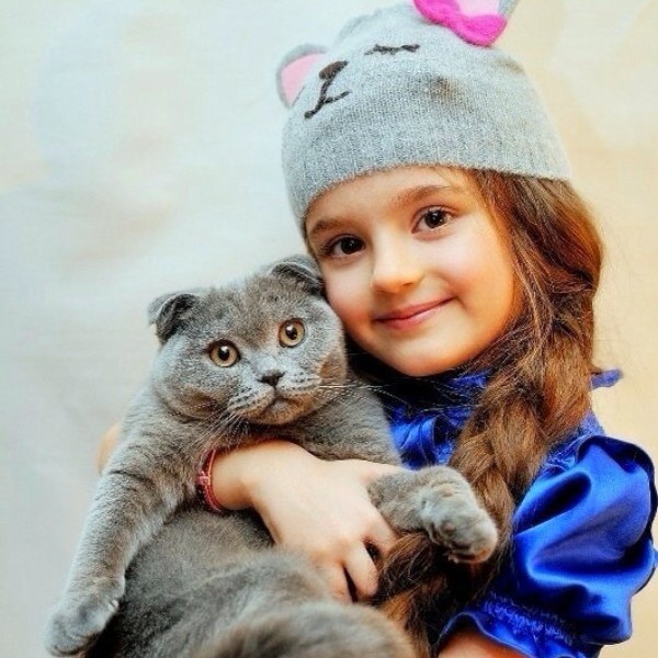 抱猫女孩 美女少女 和猫 与猫 头像 女头 女…-堆