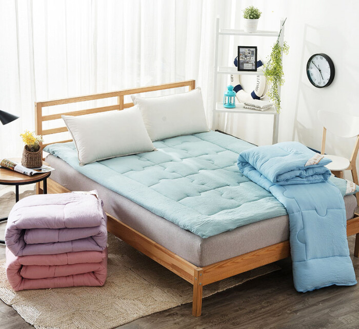 朵洋家纺 棉花床垫1.5m床榻榻米叠全棉褥子…