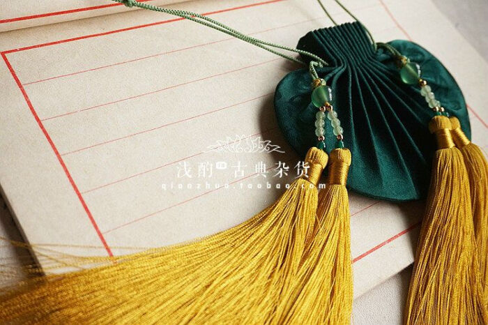 陶然要点荷包-浅酌古法生活-堆糖,美好生活研究交底香囊图纸图片