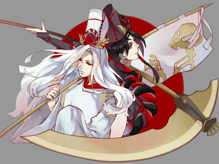 阴阳师∥画纸鬼使-堆糖,美好生活研究所漫黑白男壁图片
