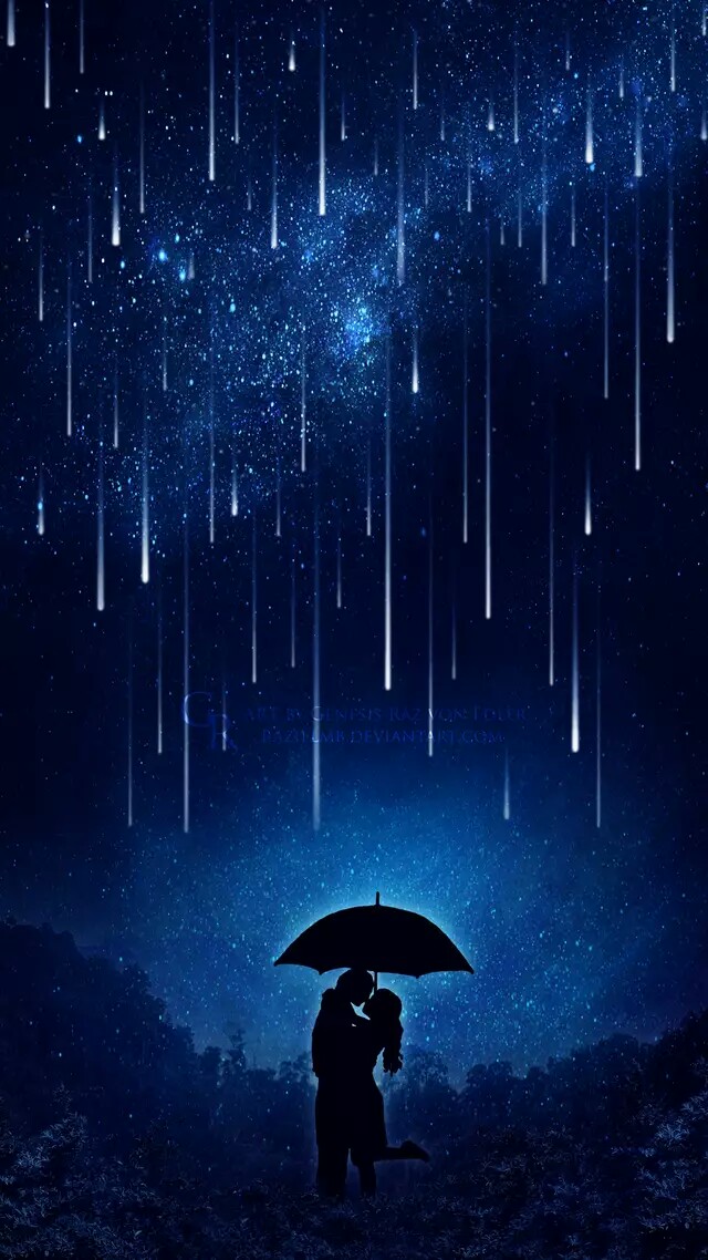 夜幕下的风景