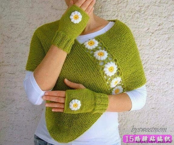 各种钩针菊花图解,钩针菊花的妙用作品|钩针花样图解 - 15路驿站