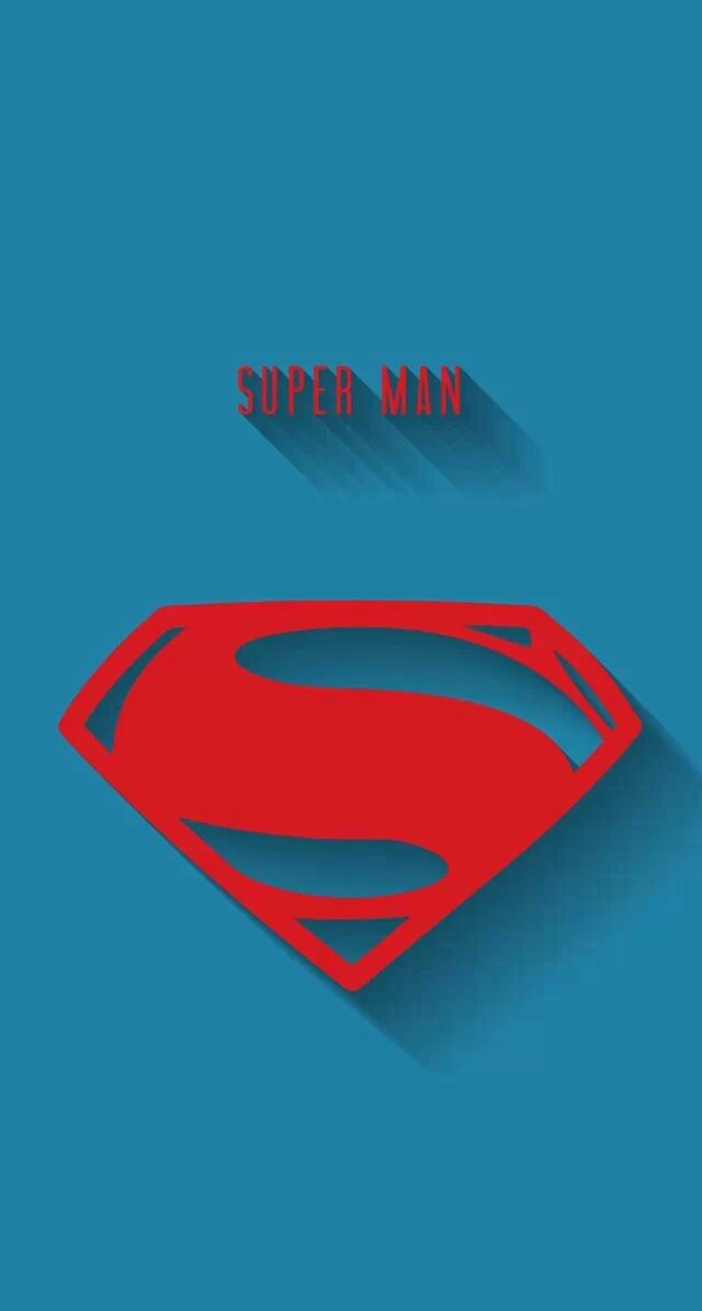 超人super man 壁纸 iphone 可做卡贴的图片 超帅气!