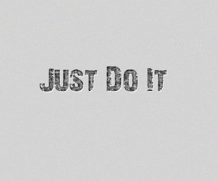 just do it.