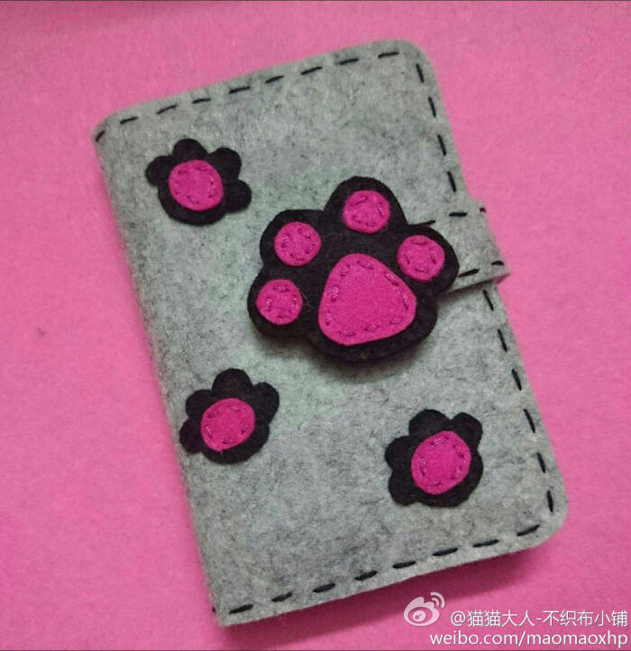 diy不织布钱包