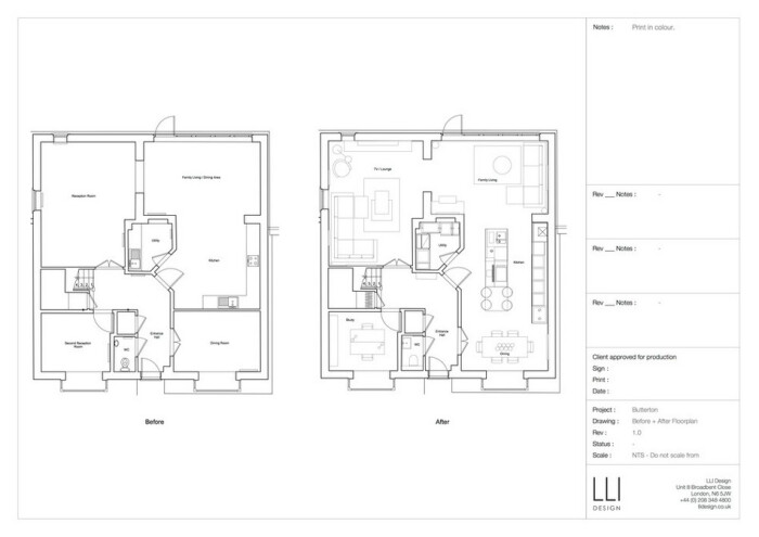 【{英国现代简约的butterton住宅设计}】作者:lli design