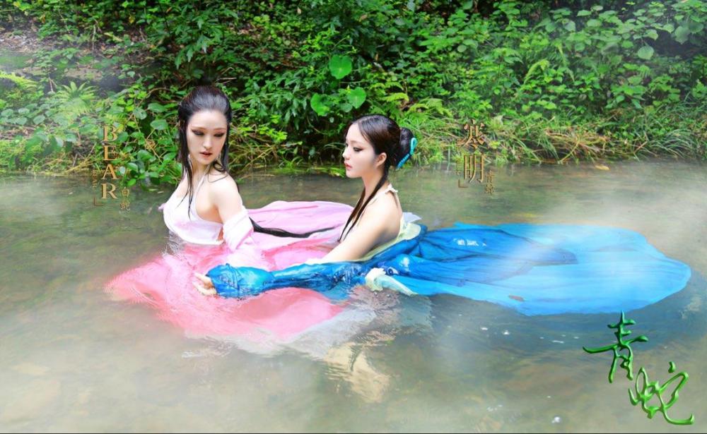 白蛇传说,青蛇and白蛇 cos 真哒很妖对不对