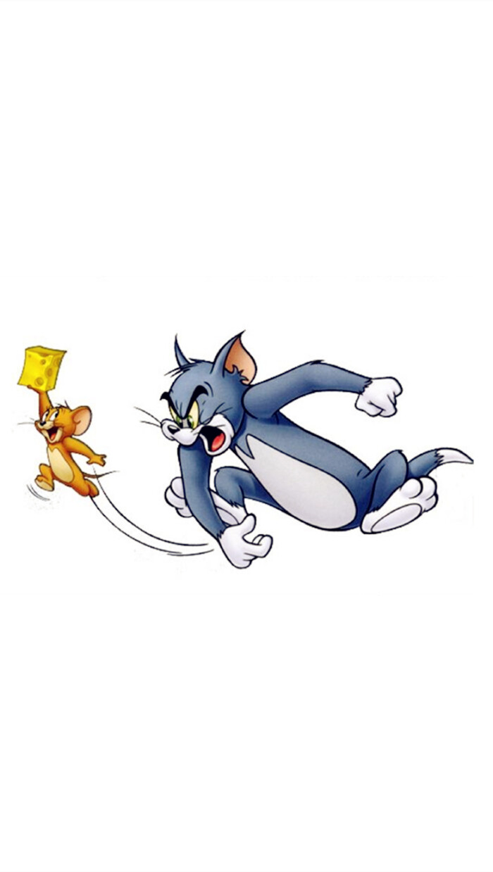 iphone 壁纸 猫和老鼠 tom&amp;jerry