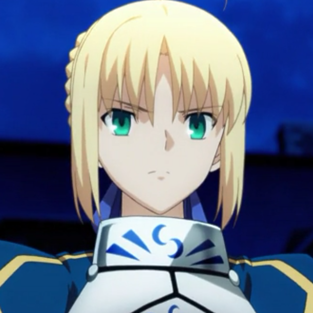 动漫头像 #fate zero# saber 亚瑟王 阿尔托利亚·潘德拉贡