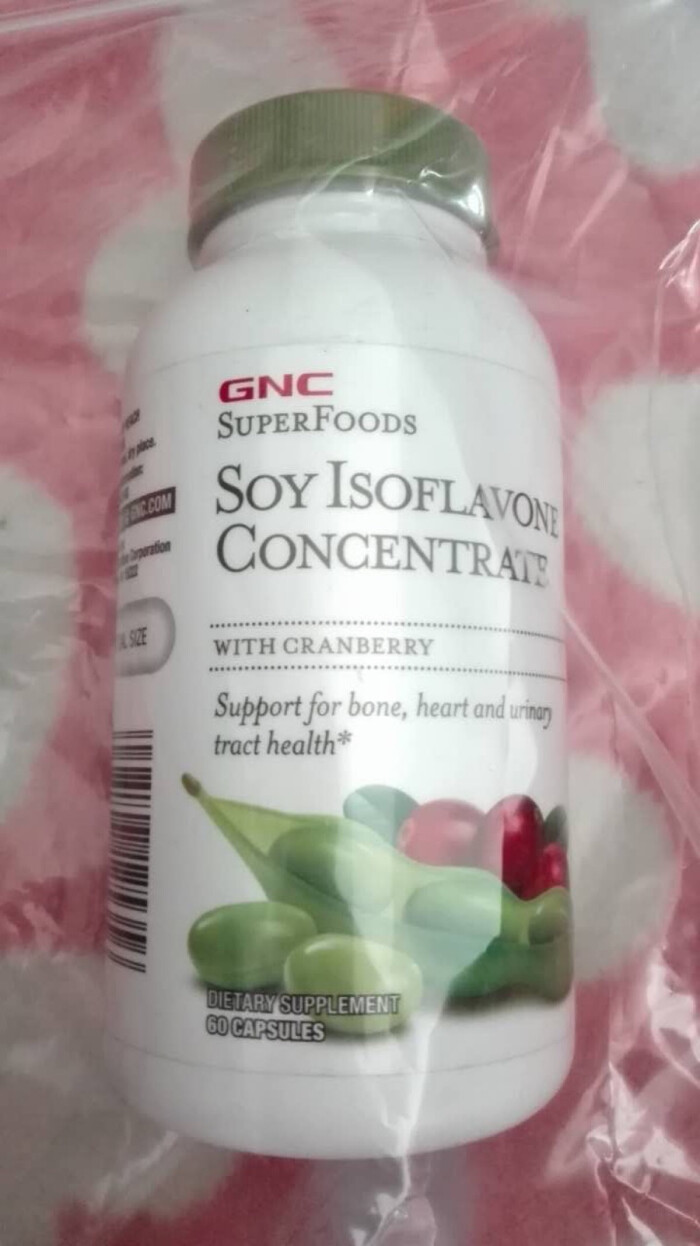 美国GNC大豆浓缩蔓越莓胶囊 卵巢妇科保健 …