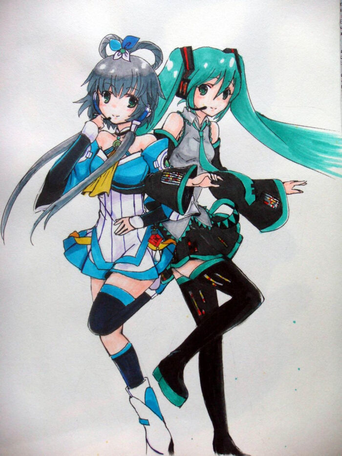 洛天依a初音