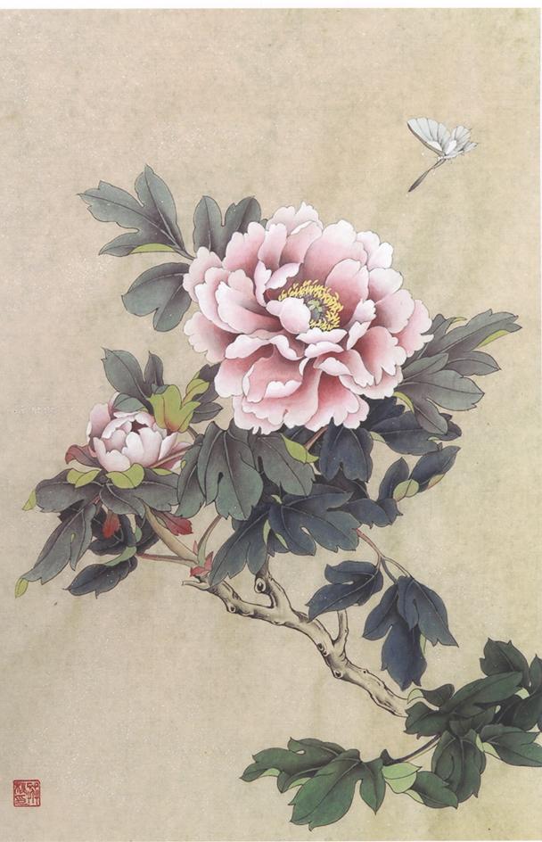 在清代末年,牡丹就曾被当作中国的国花.