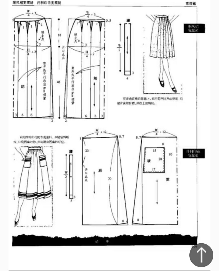 西服裙结构制图步骤图片