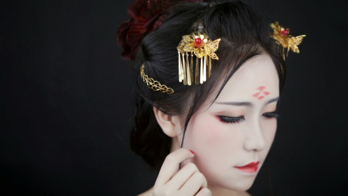 妆面[醉青楼]来源b站up主小庄-堆糖,美好生活研