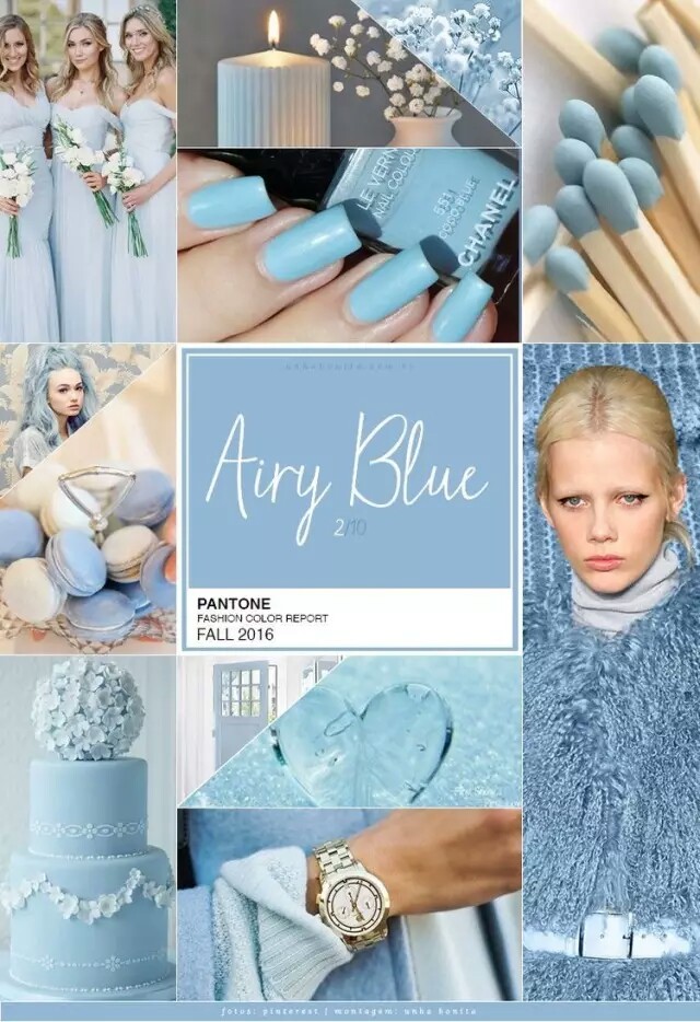 空气蓝 / airy blue pantone 色号 14-4122