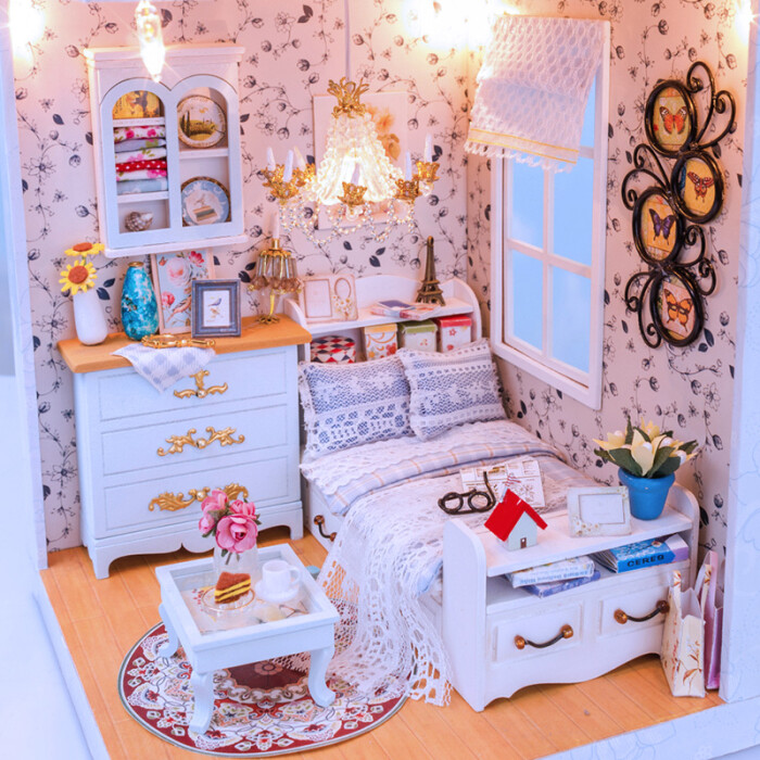 迷你小屋 微缩-堆糖，美好生活研究所