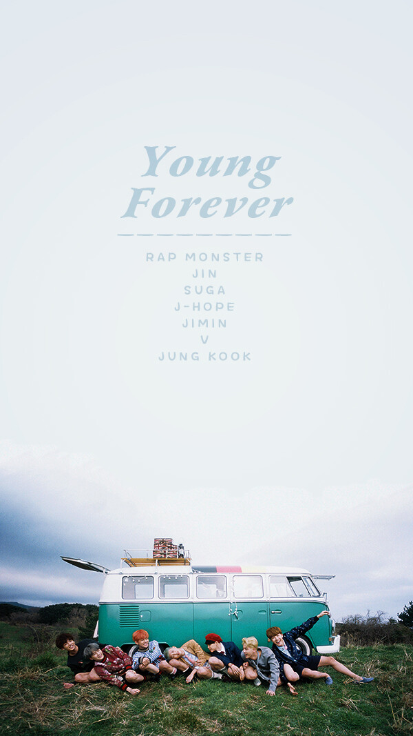 BTS 防弹少年团「Young Forever」自制手机…