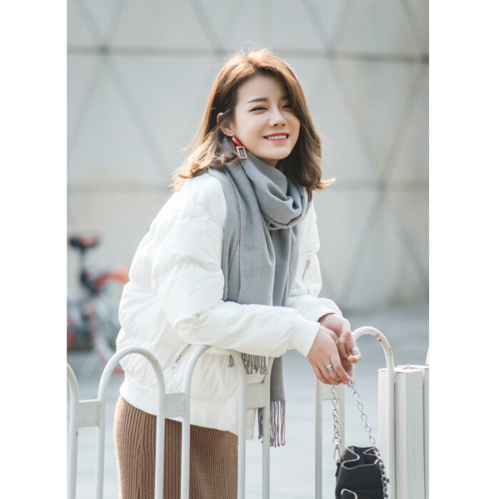 MOMO沫沫 面包服女棉服韩国短款2016 加厚棉