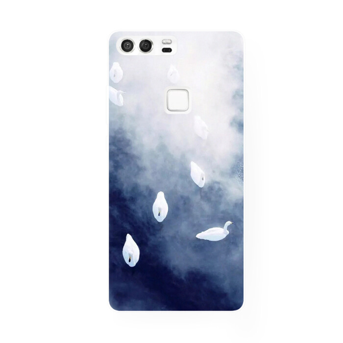 原创设计文艺小天鹅复古华为 p8 9荣耀6 7pl…