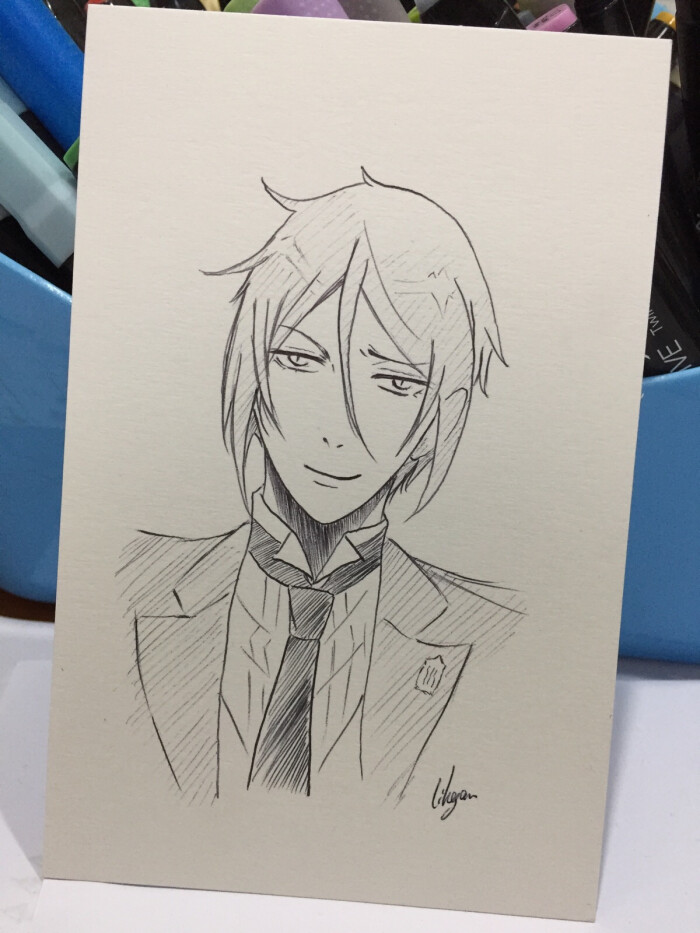 圆珠笔简易画,384-堆糖,美好生活研究所