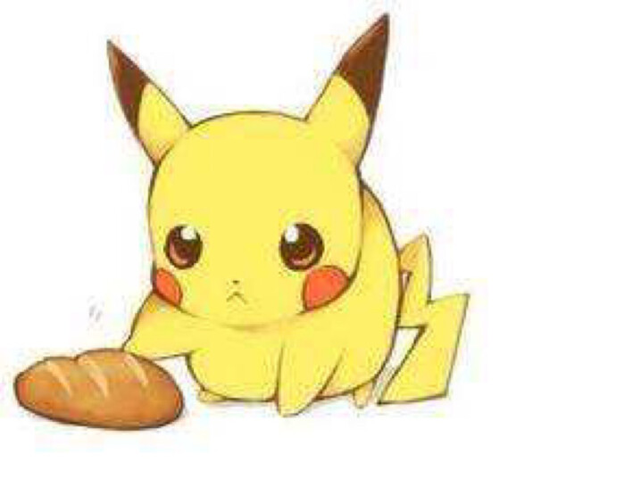 皮卡丘 可爱 萌宠 动漫 面包-堆糖,美好生活研究