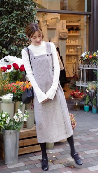 韩国官网女装MimididiMD270005长款连衣裙M