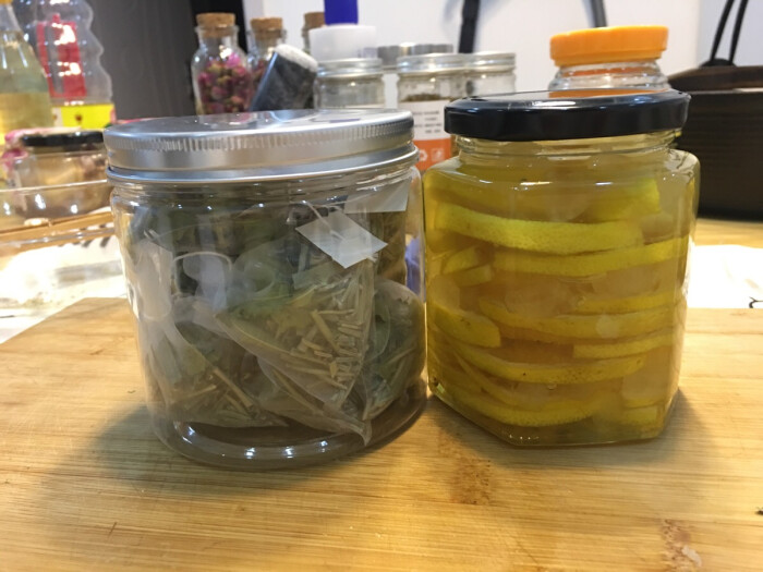 瘦腿茶成功完成,柠檬冷藏三天后食用。每次…