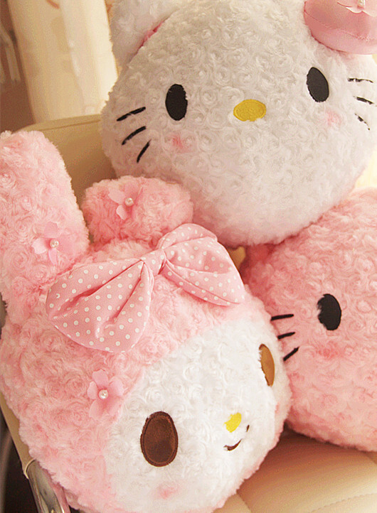 68和风樱花系列 kt美乐蒂 胖乎乎哒圆形暖手…