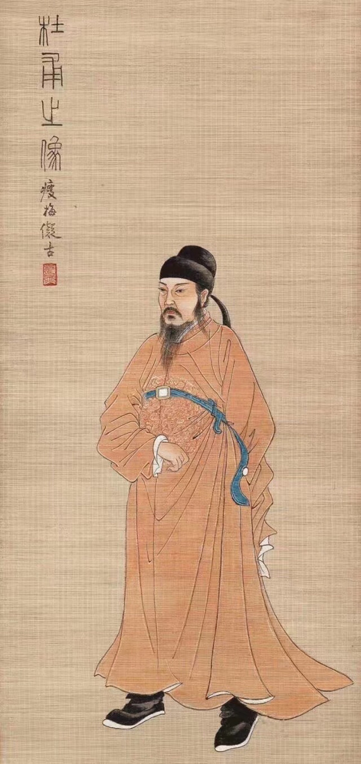 杜甫画像