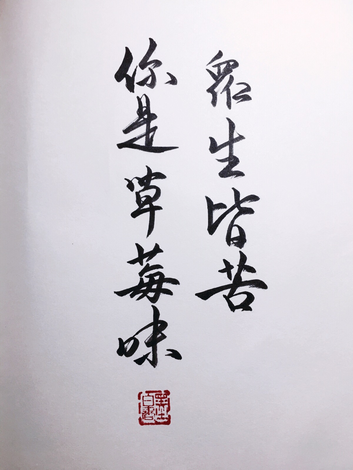 众生皆苦,你是草莓味