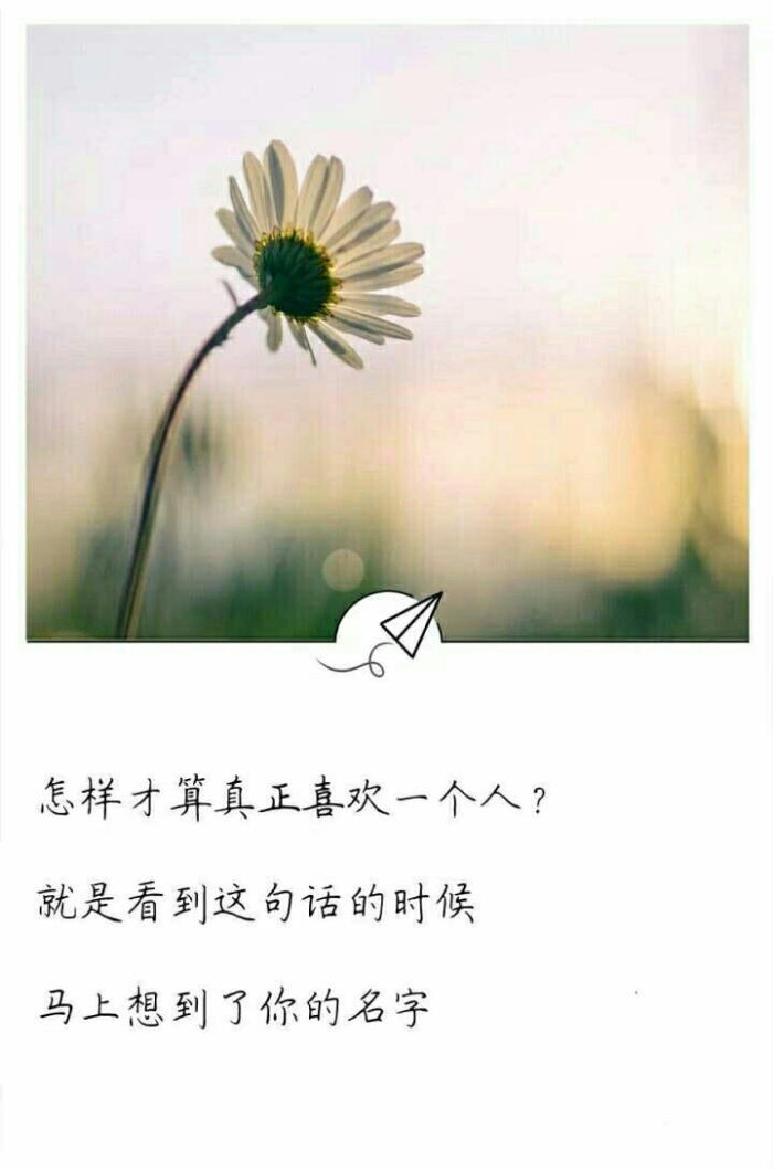 句子.我好想你