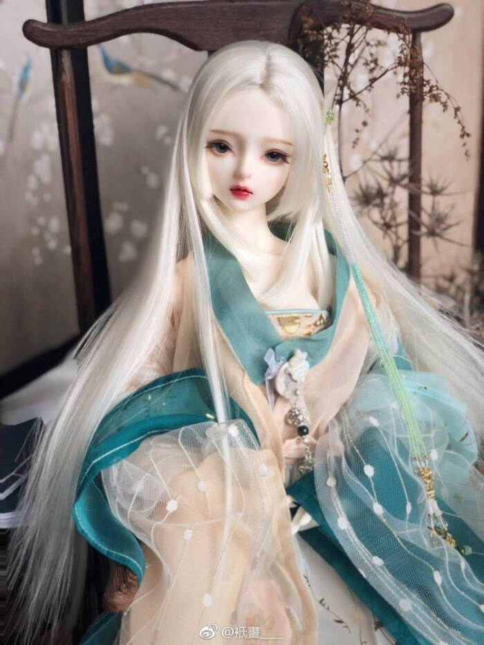 古风美人 sd娃娃 bjd 玩具 人偶 壁纸 萌物