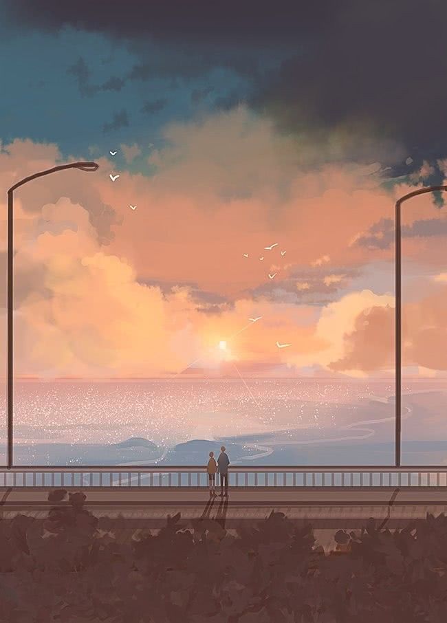 插画,韩国插画师关于旅行,关于孤独,关于相遇,关于遥不可及的梦,关于