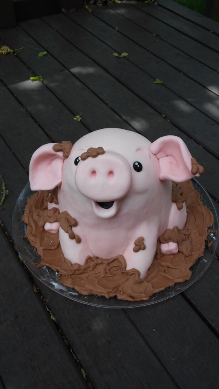 猪头蛋糕图片大全可爱图片