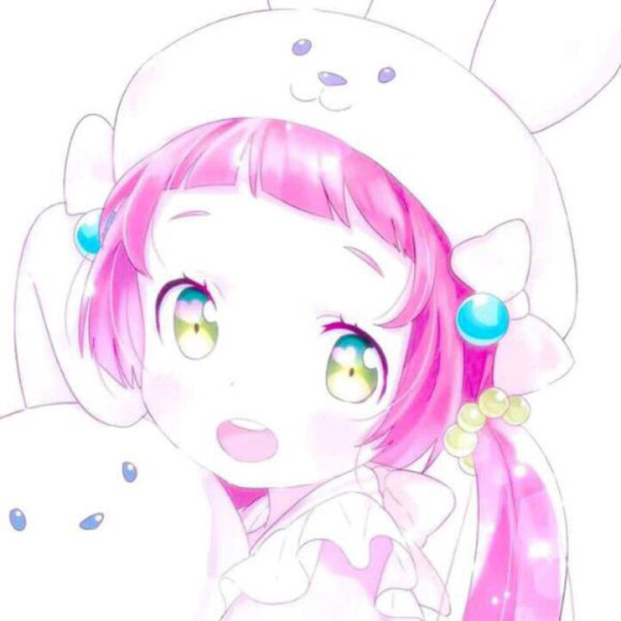 卡通动漫闺蜜自描述头像