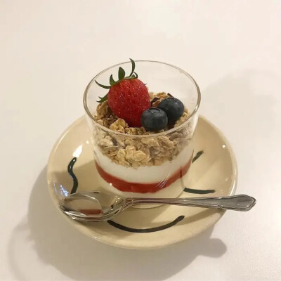 ins风 下午茶 甜品 草莓蛋糕 生活小时光